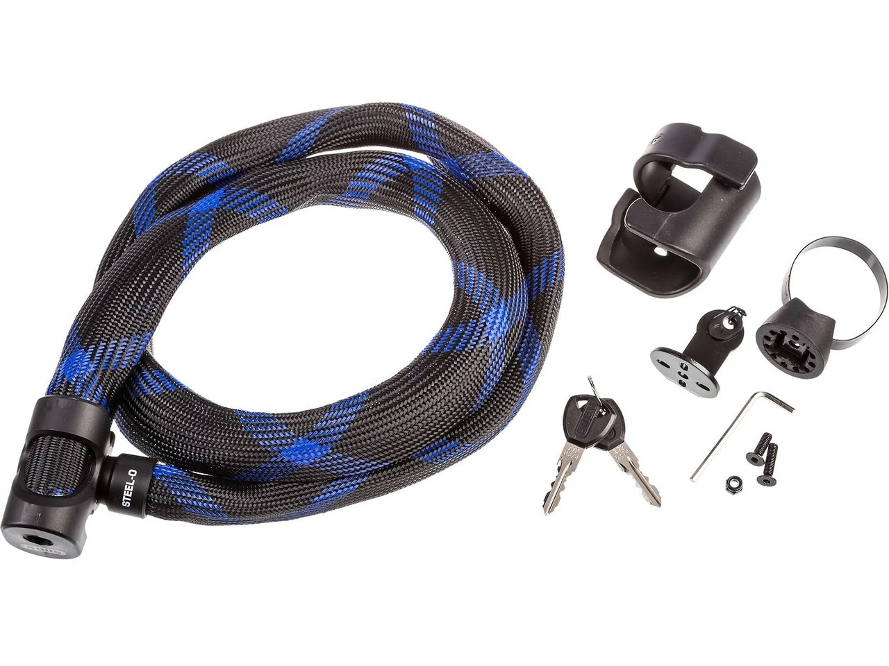 Abus Ivera Steel-O-Flex 7200 Panzerkabelschloss Mit Halter Ivera RBU 5 Abus Ivera Steel-O-Flex 7200 Panzerkabelschloss Mit Halter Ivera RBU – Bild 3