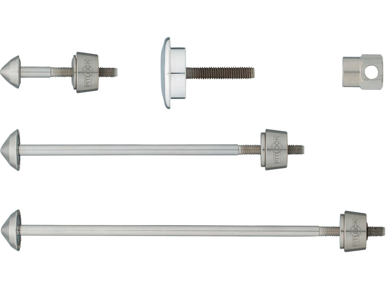 Pitlock Sicherung Set 02/GA Vorderrad + Hinterrad + Sattelstütze + Ahead 4 Pitlock Sicherung Set 02/GA Vorderrad + Hinterrad + Sattelstütze + Ahead – Bild 2