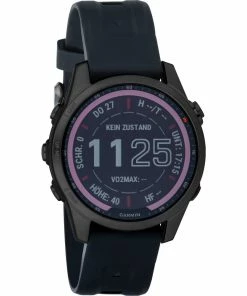 Garmin Fenix 7S Sapphire Solar Titan GPS Multisport-Smartwatch